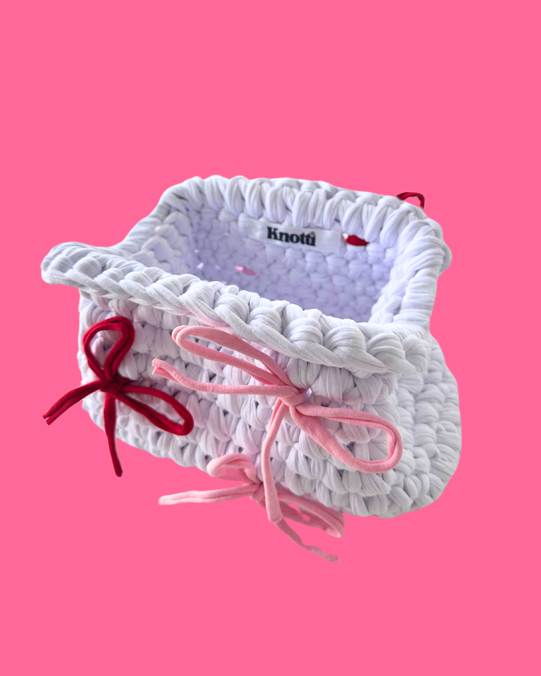 The Knotti Clutch- Blush